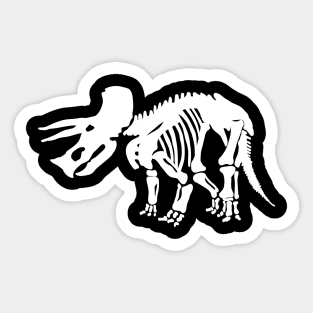 Terra Fossil Triceratops Dinosaur T-Shirt Sticker